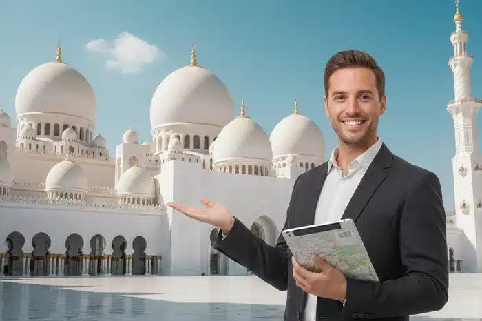 Tour guide in Abu Dhabi