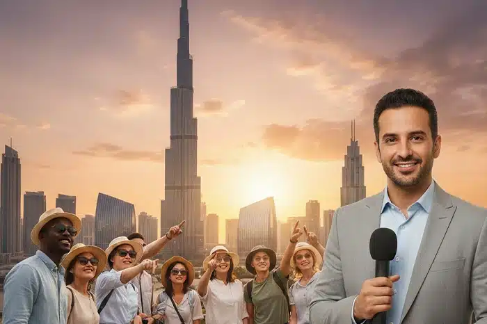 Tour guide in Dubai